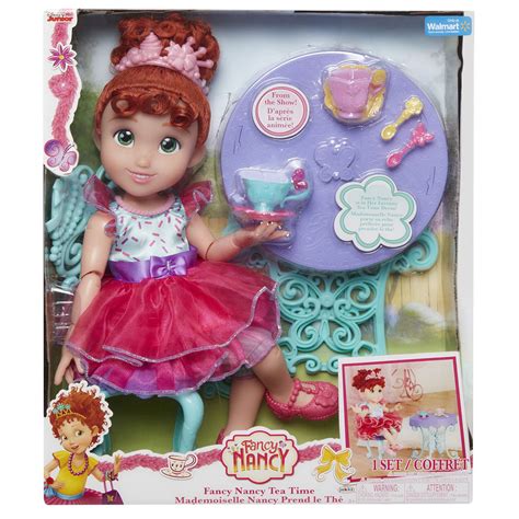 Fancy Nancy Tea Time 9 Pc Doll Set - Dollar Poster