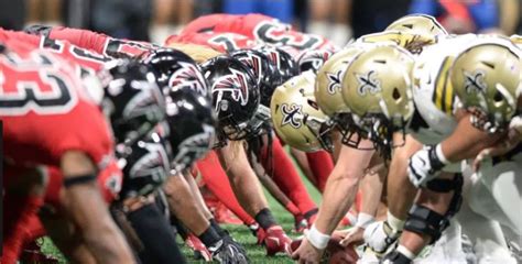 WHO DAT NATION VS. THE BROTHERHOOD: Saints-Falcons Play 100th Game as NFL's Best Rivalry ...