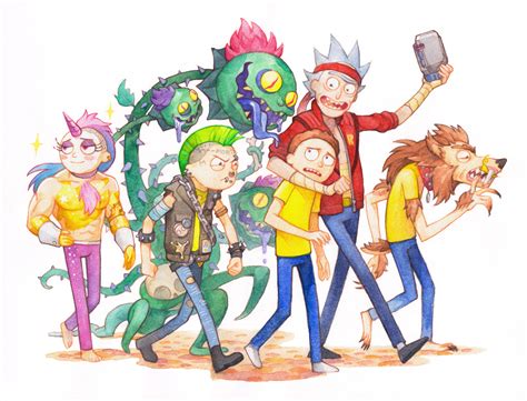 pocket mortys by CarassiusVigorous on DeviantArt