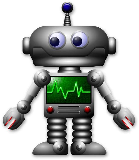 Cute Robot Clip Art