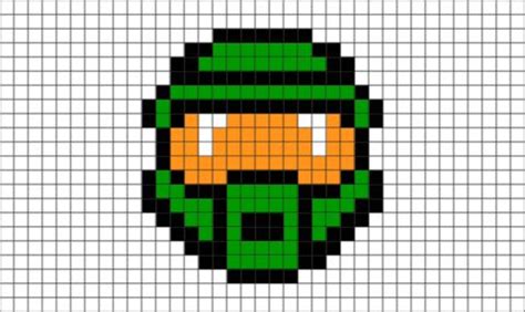 Halo - Master Chief Pixel Art | Pixel art, Lego art, Pixel