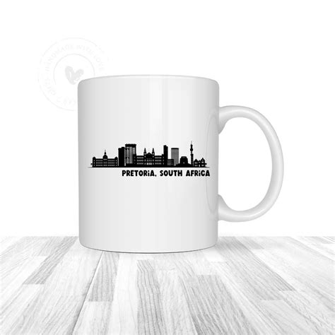 PRETORIA CITY SKYLINE · Handmade with love