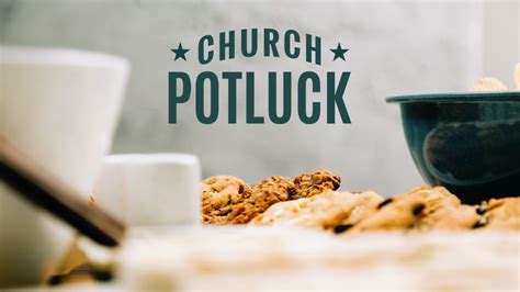 Church Potluck Cookies - Graphics for the Church