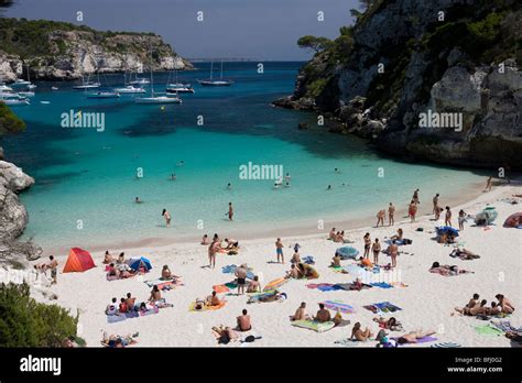 Cala Macarella, Menorca, Spain Stock Photo - Alamy