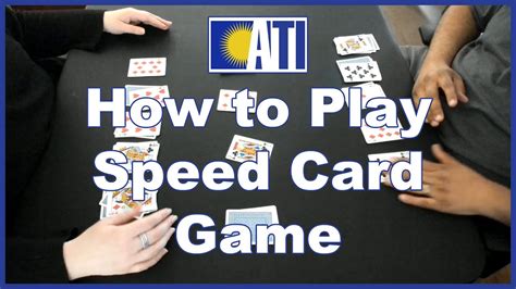 Speed Card Game Tutorial | Action Toward Independence - YouTube