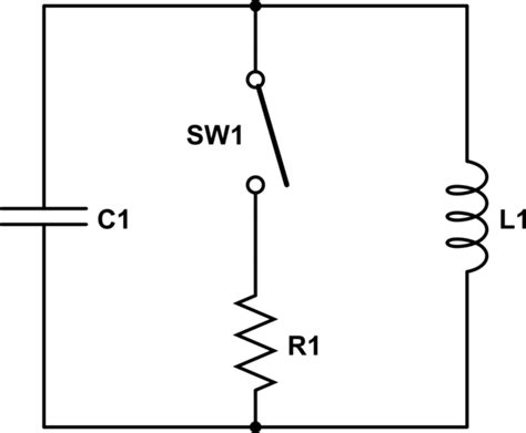 A short circuit in LC circuit - Electrical Engineering Stack Exchange