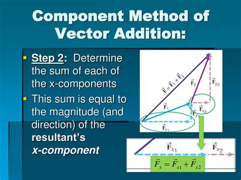 Vector Component Method Worksheet