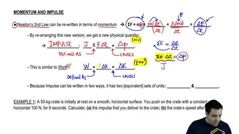 Impulse & Impulse Momentum Theorem - YouTube