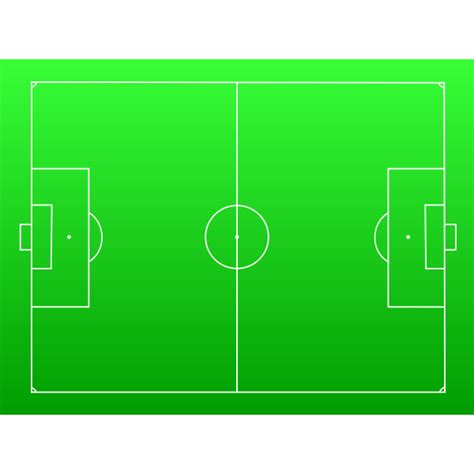 Football pitch vector image | Free SVG