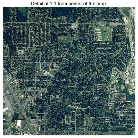 Aerial Photography Map of Decatur, AL Alabama