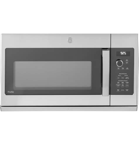 GE Profile - PVM9225SRSS - GE Profile™ 2.2 Cu. Ft. Over-the-Range Sensor Microwave Oven ...