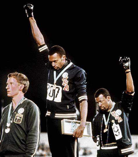 The white man in the photo of the Black Power salute at the 1968 Olympics)