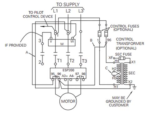 Nema Motor Starter Wiring Diagram - aaainspire