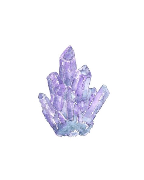 Crystal Watercolor Painting at GetDrawings | Free download