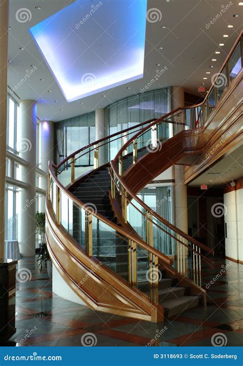 Curved Staircase Royalty-Free Stock Photo | CartoonDealer.com #5820753