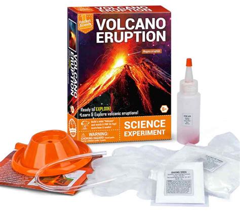 Pocket Science Volcano Eruption - My Wooden Toys