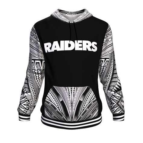 Las Vegas Raiders Hoodie Polynesian Design GTS004882