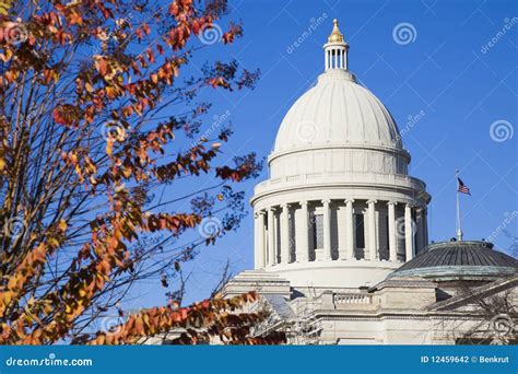 Little Rock, Arkansas - State Capitol Stock Photo - Image of capitol ...