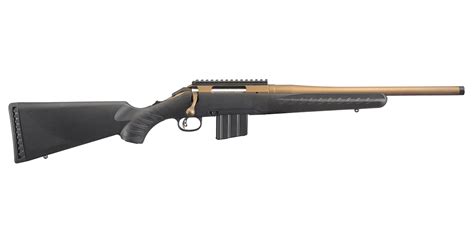 Ruger American Rifle Ranch 350 Legend Bolt-Action Rifle w/ Burnt Bronze ...