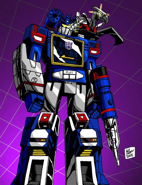 Soundwave and Laserbeak, in Bill Gilson's Bill Gilson Comic Art Gallery ...