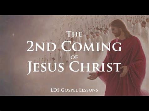 2nd Coming of Jesus Christ Timeline - LDS Last Days - YouTube