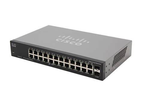 Cisco Compact 24-Port Gigabit Switch with 2 Combo Mini-GBIC Ports ...