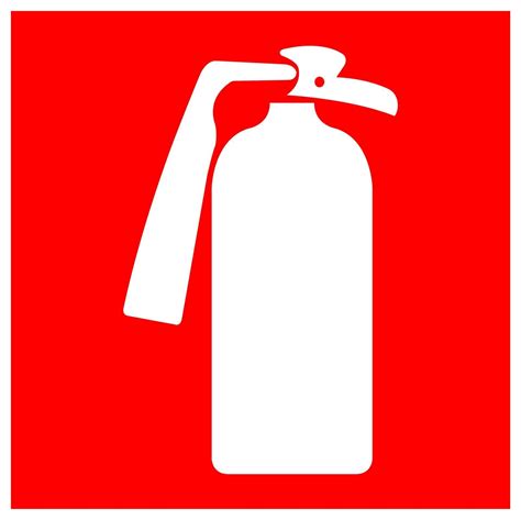 Fire Extinguisher Signs Printable Clip Art