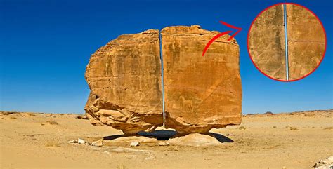 Meet The Megalith Of Al-Naslaa—Split In Half With LASER-LIKE Precision