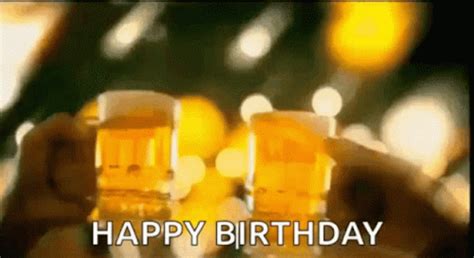 Happy Birthday Cheers GIF - Happy Birthday Cheers Toast - Discover ...