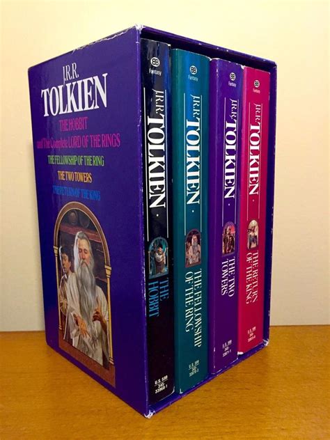 J.R.R. Tolkien - The Hobbit & The Lord of the Rings - 1993 US Boxed Set Edition | #1938962446