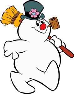 Frosty The Snowman Clipart Black And White