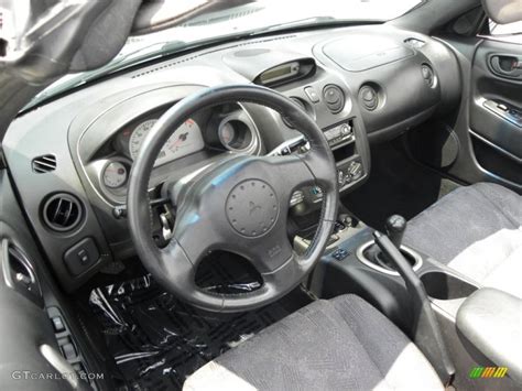 Black Interior 2001 Mitsubishi Eclipse Spyder GS Photo #52428777 ...