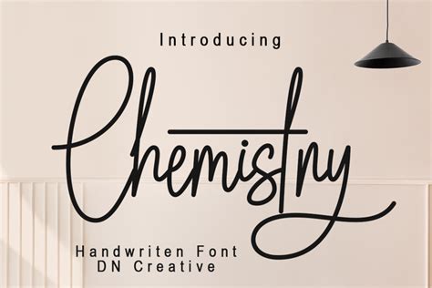 Chemistry Font | DN Creative | FontSpace