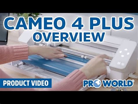 Silhouette Cameo 4 Plus Overview - YouTube