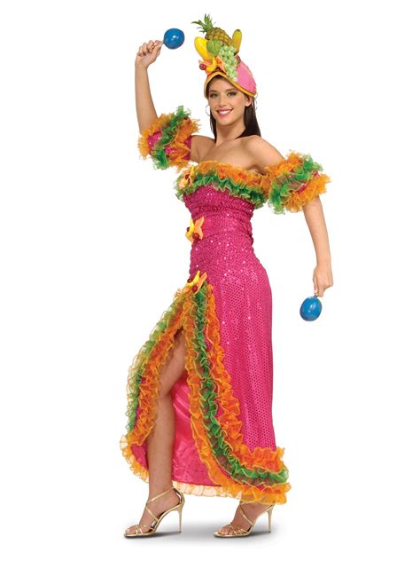 Carmen Miranda Adult Costume - SpicyLegs.com