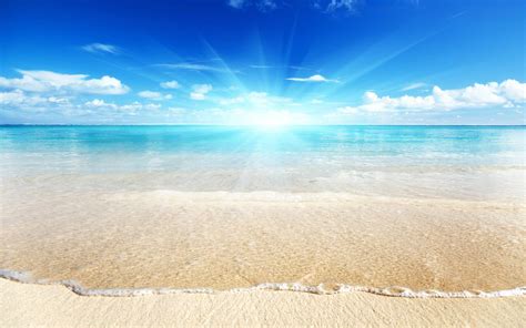 Blue Sky Beach Wallpapers - Top Free Blue Sky Beach Backgrounds - WallpaperAccess