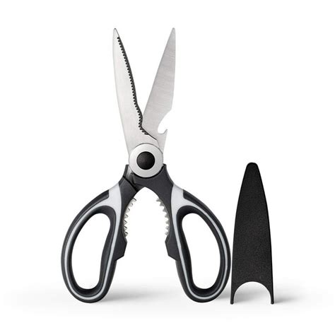 Kitchen Scissor Stainless Steel Blade | Multiple Use, Bottle Opener, Break walnut,Anti – Rust ...