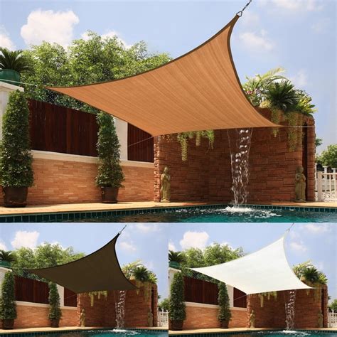 Medium Square Sail Extra-heavy Fabric Sun Shade - Free Shipping Today ...