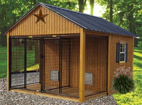 Dog Kennels - Wagler Mini Barn Products