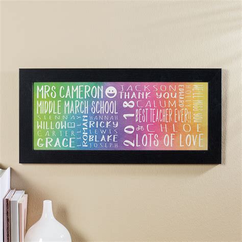 Personalized Typographic Prints, Posters & Canvases
