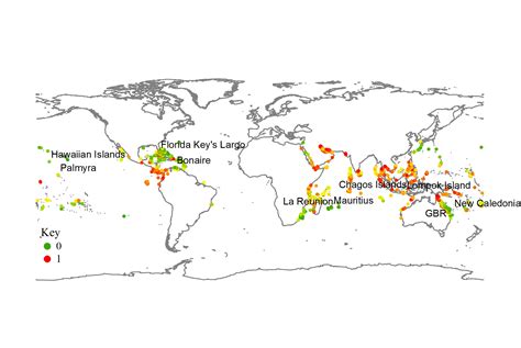 Map Identifies Important Coral Reefs Exposed to Stress -- Environmental ...