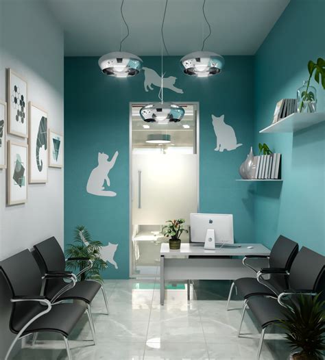 Vet Clinic Interior Design :: Behance