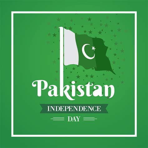 Happy Independence Day 14 August Pakistan Greeting Card 324425 Vector Art at Vecteezy