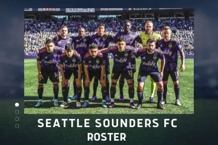 Seattle Sounders FC Current Roster, Players Lineup for 2022 - OT Sports