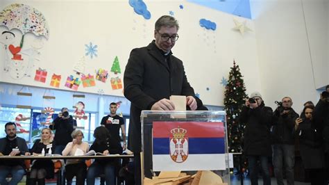 Serbian Progressive Party retains the majority in the general elections ...