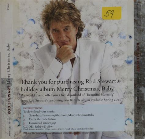 Cd Musical "Rod Stewart - Merry Christmas, Baby" | Loja Secondhand