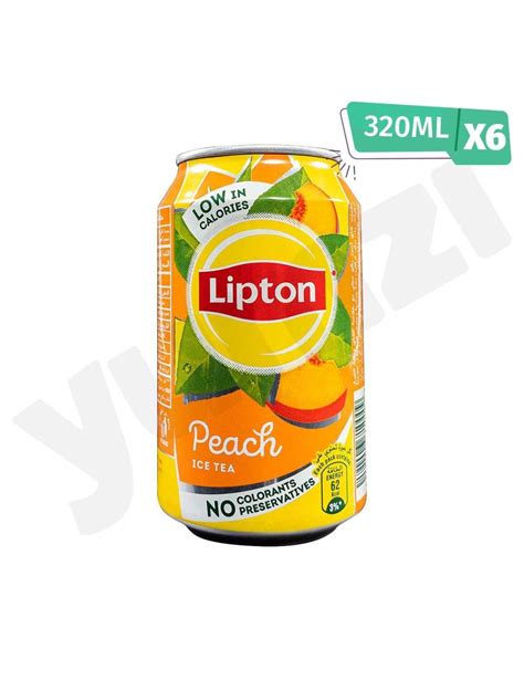 Lipton Peach Iced Tea 6X320 Ml