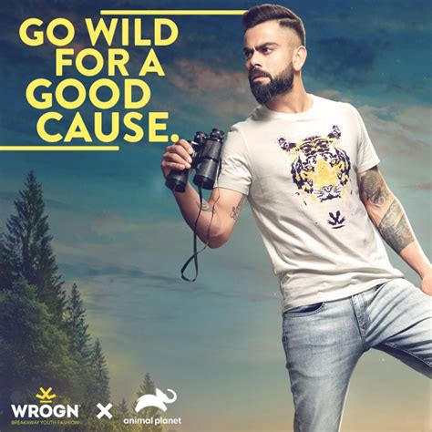 Virat Kohli’s apparel line Wrogn joins hands with Animal Planet