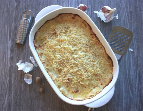 French Potatoes Gratin Dauphinoise with Bacon - Chez Le Rêve Français