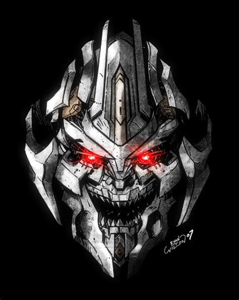 Movie Megatron Head in Color by channandeller on DeviantArt